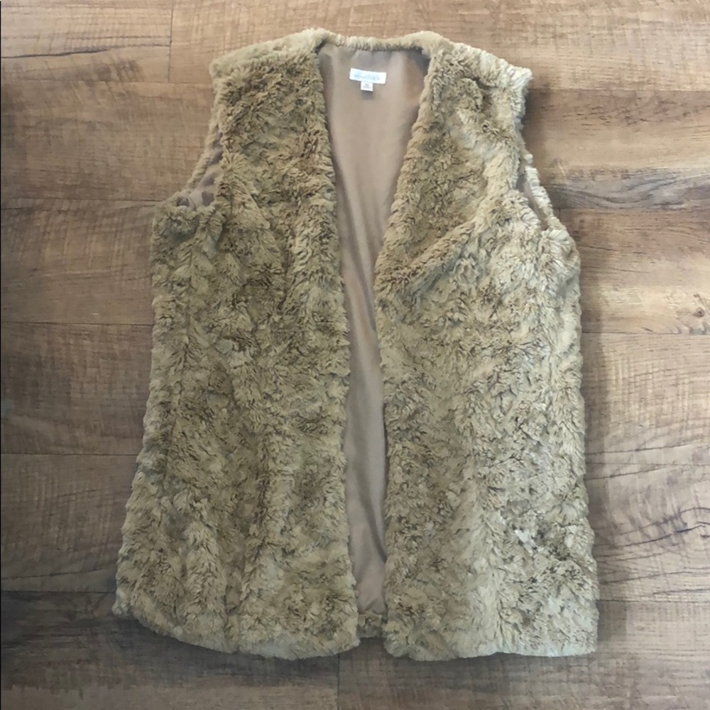 Super soft fur vest